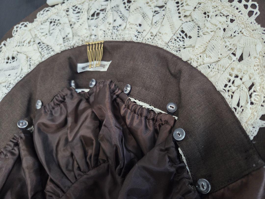 クラシカルリボン ボンネット　Brown　Innocent world クラシカルリボン ボンネット Brown Innocent world