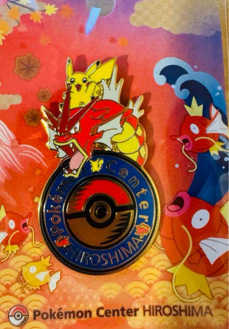 ポケモンセンターヒロシマ リニューアル記念 ロゴピンズ 限定品