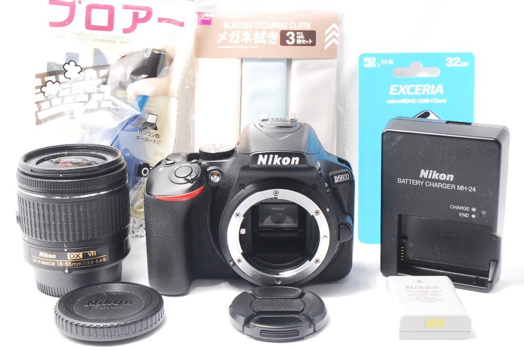 ✨少シャッター数！スマホ転送✨ Nikon D5600 ニコン 一眼レフ カメラ