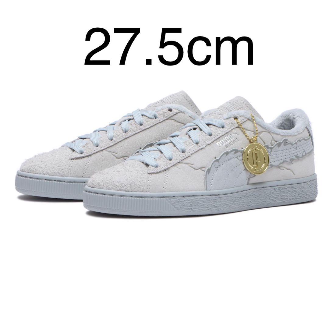 28cm PUMA ONEPIECE コラボ スウェード オールレザースニーカー