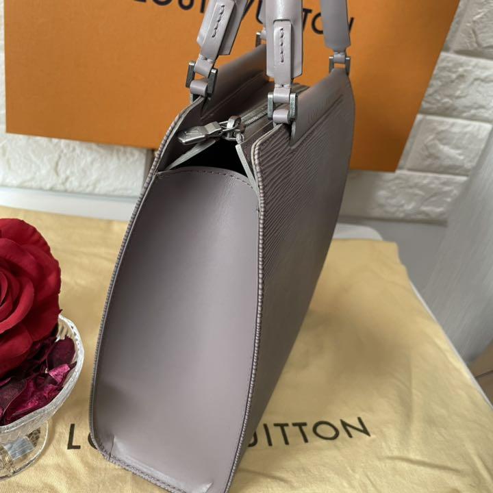 ワニワニ❣️エピ✨フィガリPMハンドバッグ✨リラライラック✨極美品✨