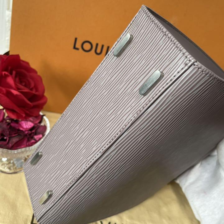 ワニワニ❣️エピ✨フィガリPMハンドバッグ✨リラライラック✨極美品✨