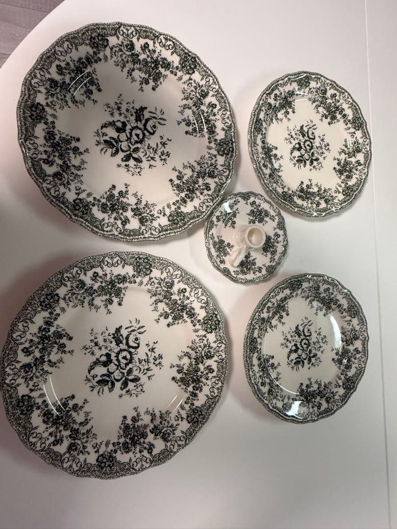 ZARA HOME ディナープレート4枚セット　蝋燭台