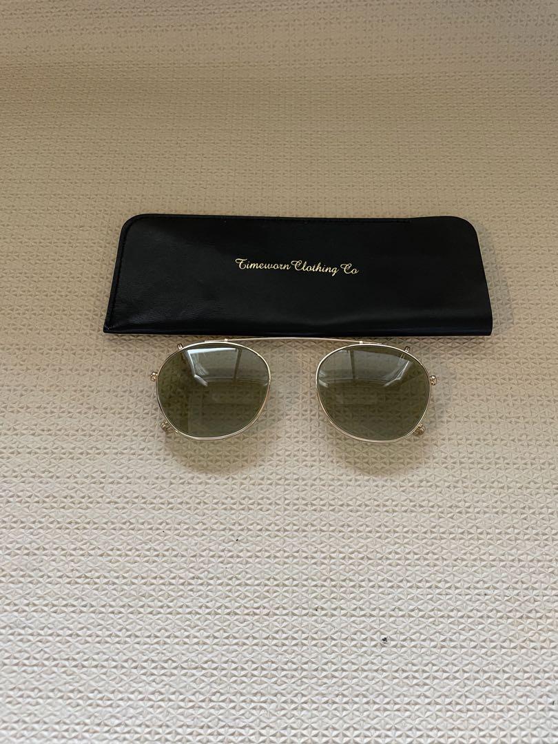 白山眼鏡　TIMEWORN CLOTHING ボストン用 クリップオン