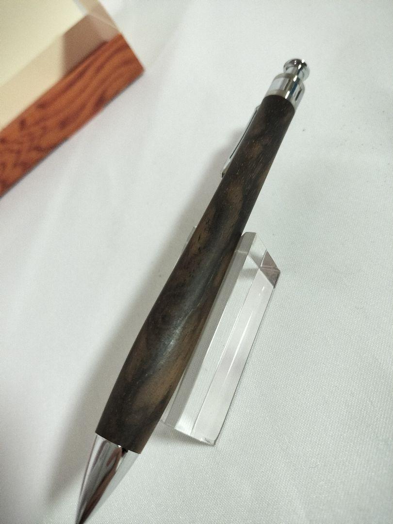 黒柿 孔雀杢　工房楔　ペンシル楔　新品未使用　Persimmon figured