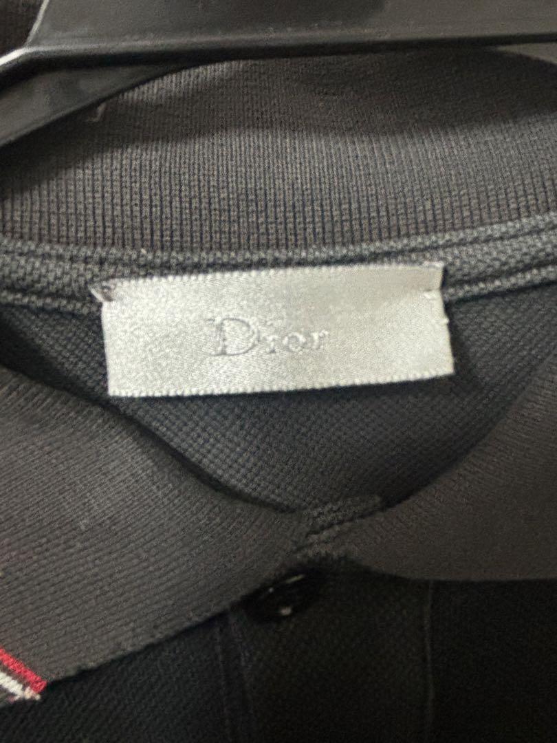 ディオールオム DIOR HOMME ポロシャツ 黒 bee
