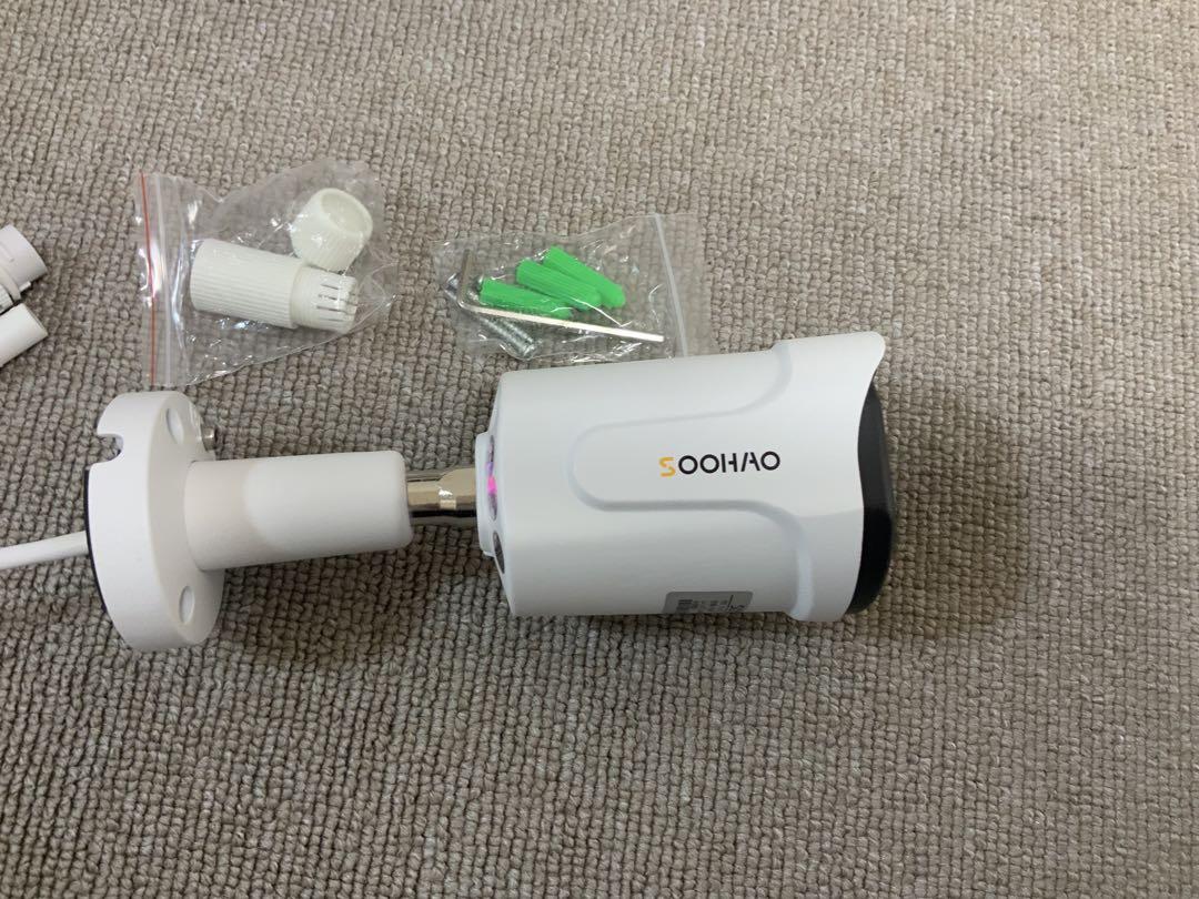 SOOHAO 防犯カメラ ホワイト カメラのみ単品