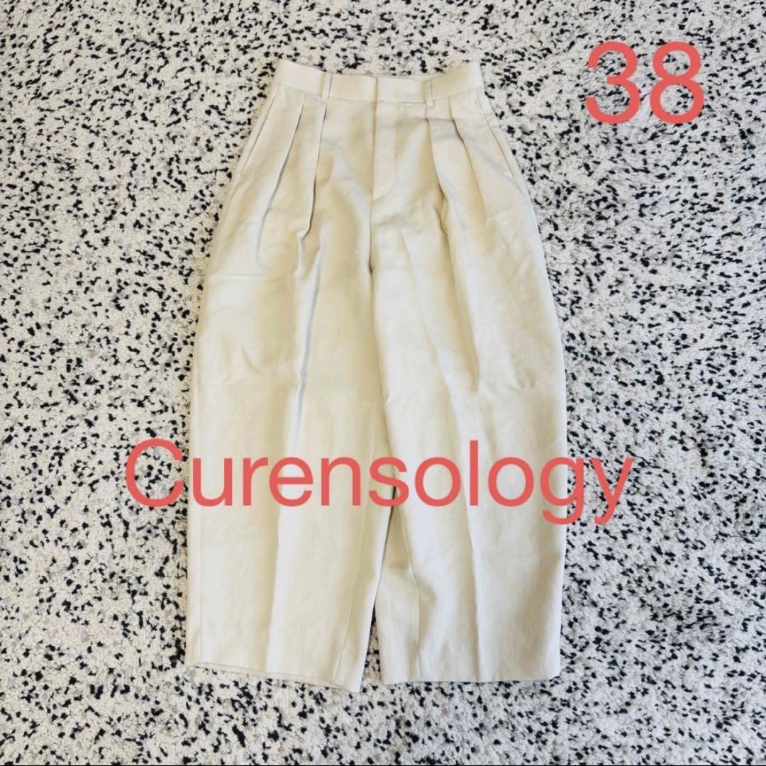 Curensology カレンソロジー プレーンツータックパンツ パンツ