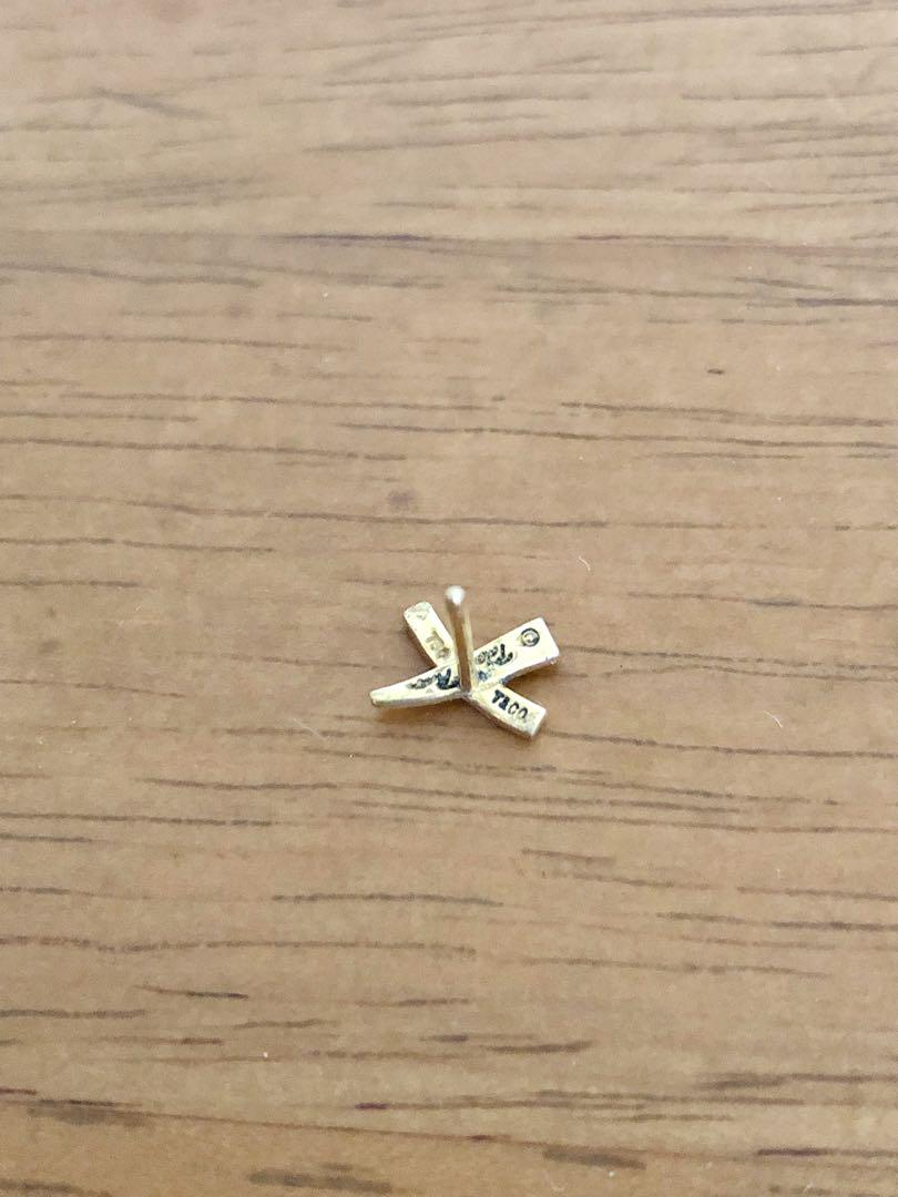Tiffany K18 ピアス（片耳）