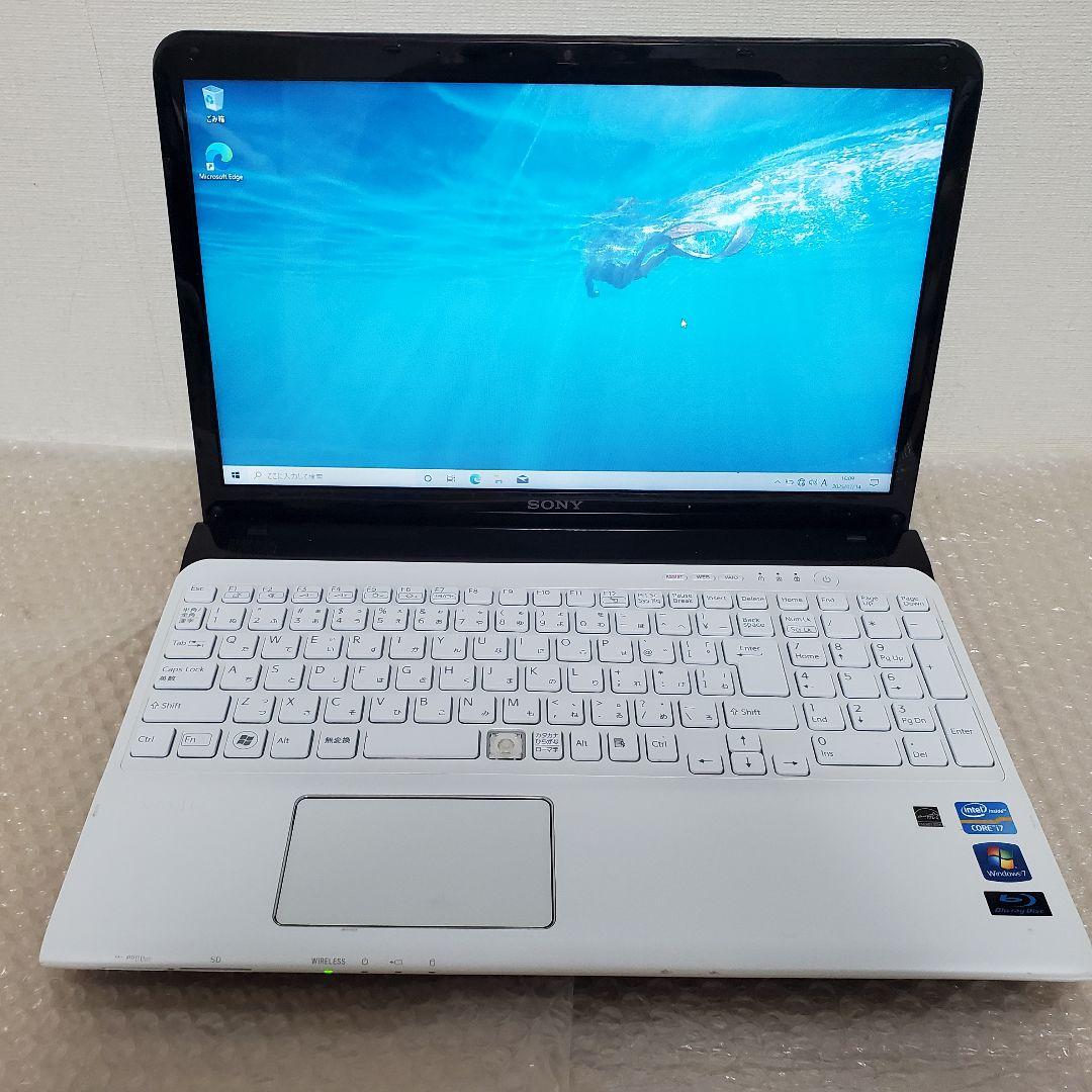 Sony VAIO SVE151B11N i7-3632QMメモリ8GB SONY VAIO SVE151B11N CPU：Core i7 3632QM 2.2GHz / メモリ