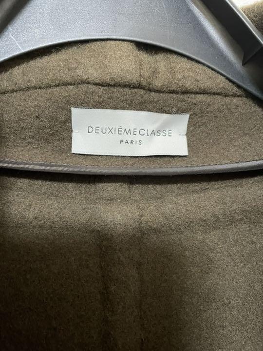 在庫あ新作 deuxiemeclasseドゥーズィエムクラス ダブルフェイスノーカラーコート ZnaKY-m83882074751 即納在庫あ