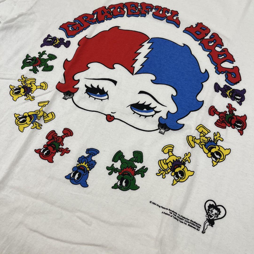 Betty Boop Grateful Dead パロディ Tシャツ XL - メルカリ