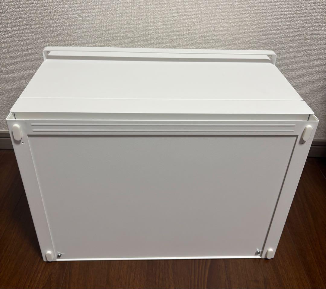 【最安値】 山崎実業 ブレッドケース 引き出し型2段 タワー tower ホワイト