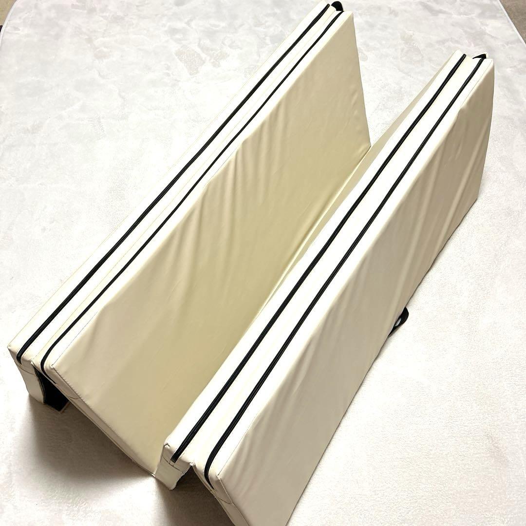 送料込み　体操　マット　折りたたみ　180×120 厚さ5cm ベージュ　大型