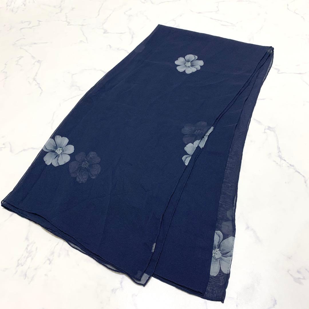 美品✨akris アクリス 花柄 ワンピース ストール 3点セット 42 LL 美品✨akris アクリス 花柄 ワンピース ストール 3点セット 42 LL