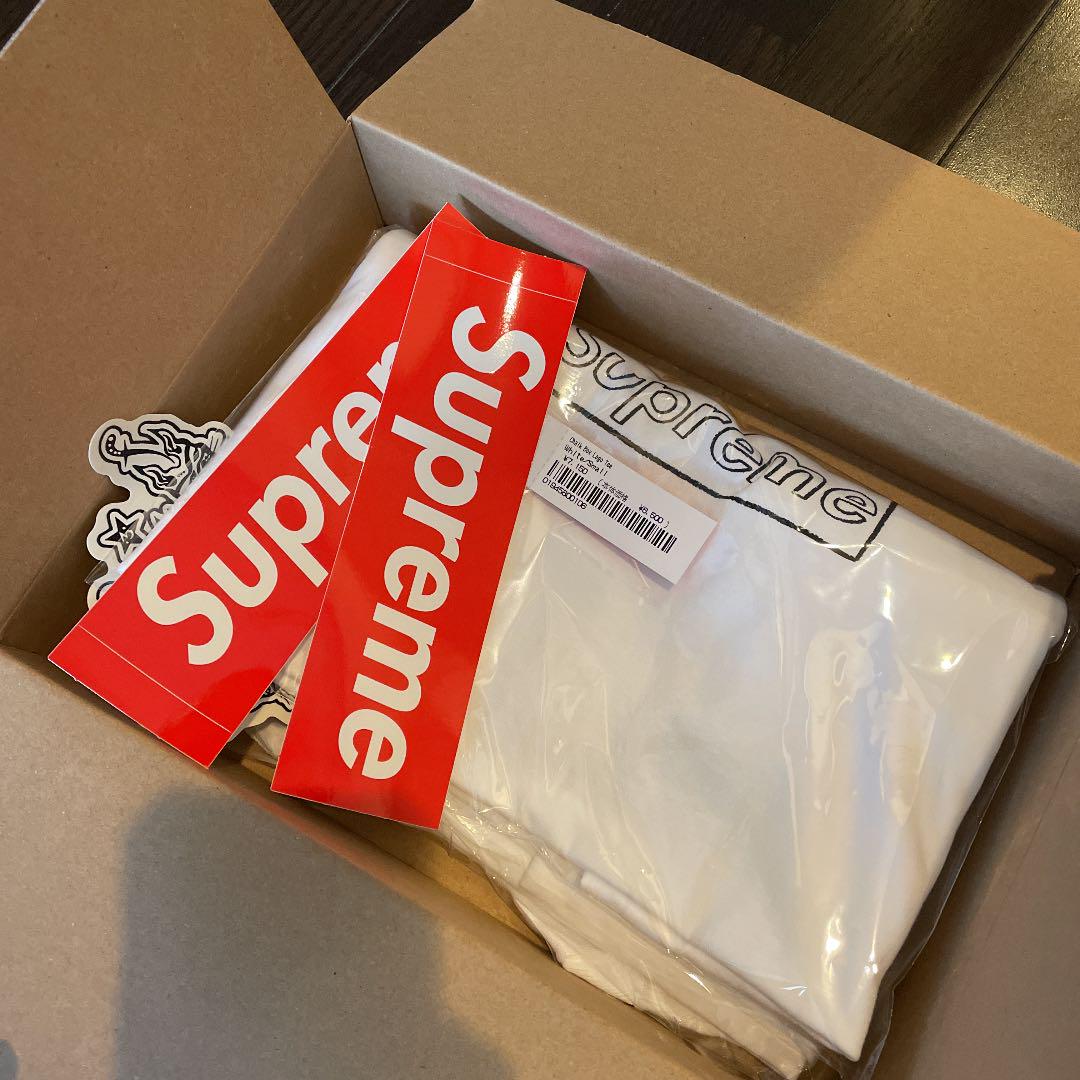 超激得豊富な Supreme KAWS Chalk Logo Tee 専用出品 KaJcb-m83886729145 国産在庫