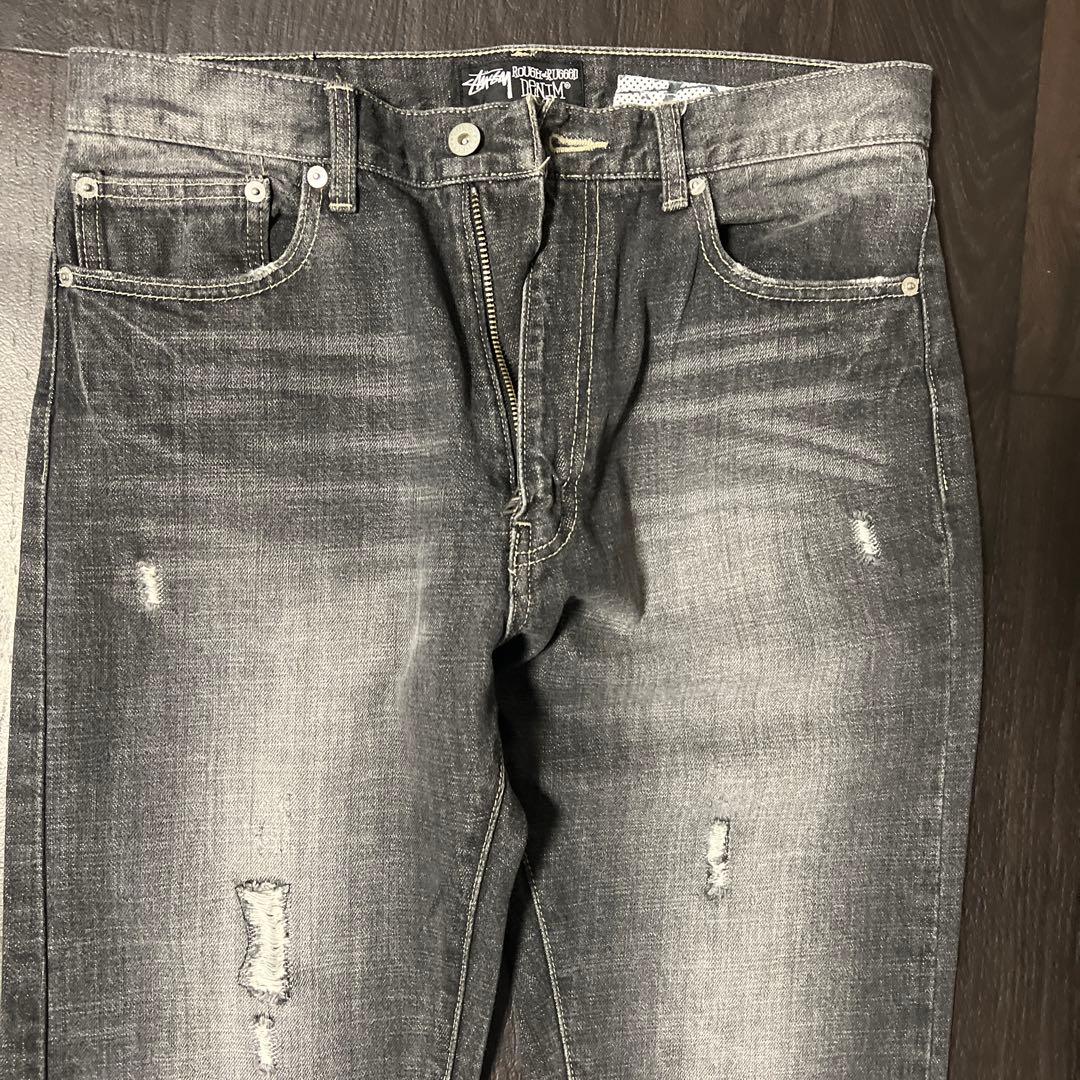stussy ダメージ加工デニム SSリンク 入手困難！ stussy ダメージ加工デニム SSリンク 入手困難！
