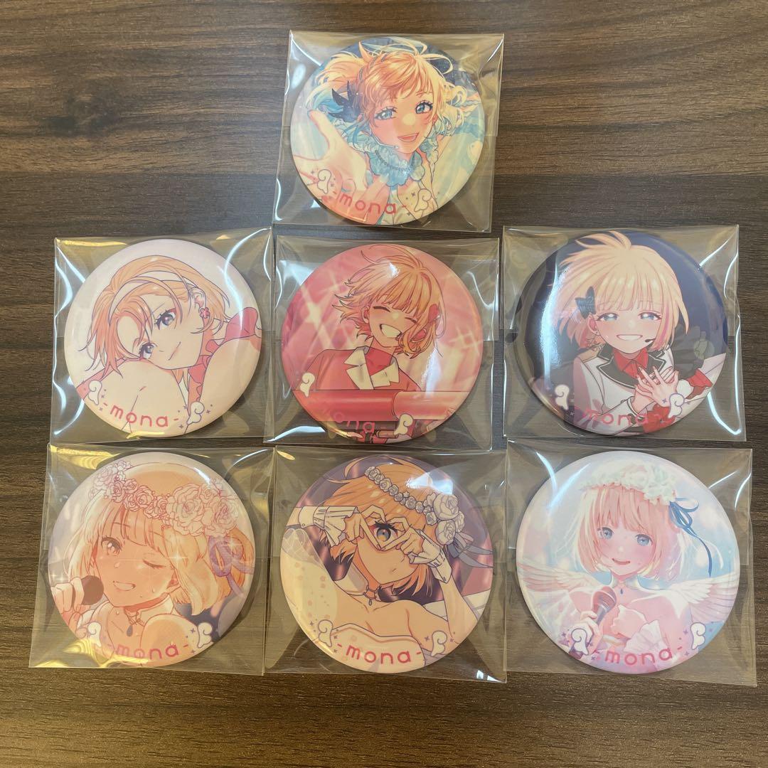HoneyWorks ハニーワークス　mona 缶バッジ　まとめ売り HoneyWorks ハニーワークス mona 缶バッジ ワンマンライブ