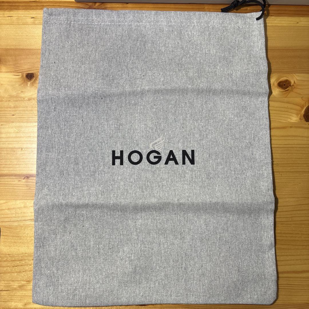 HOGAN UK6ウィングチップ レザーシューズ ホワイト