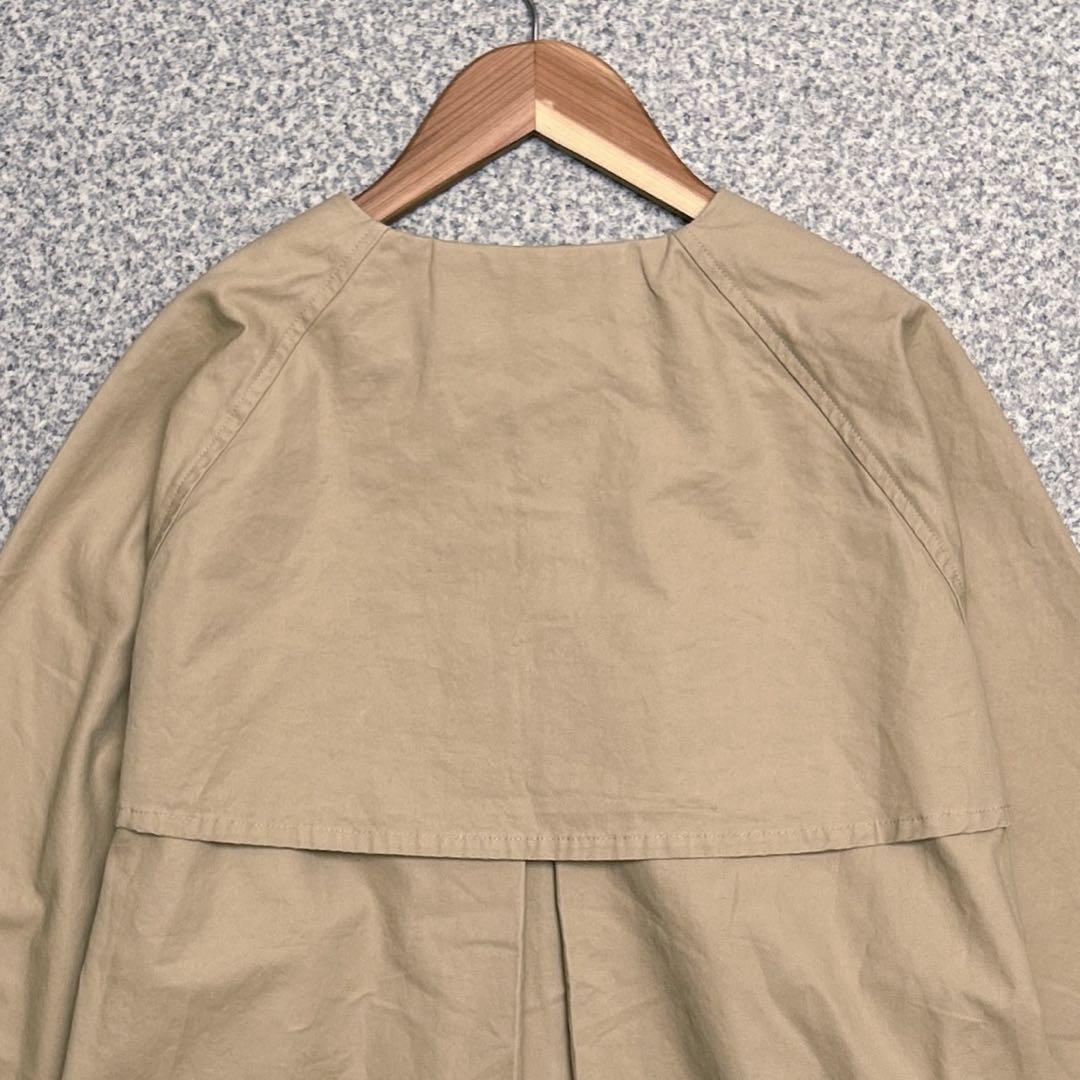〈新品〉ヘブンリー　コットン ツイル ノーカラー ジャケット　コート
