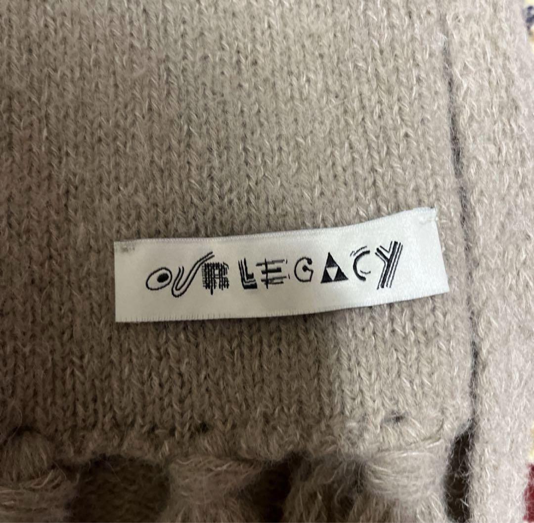 OUR LEGACY ALPACA SCARF アワーレガシー マフラー
