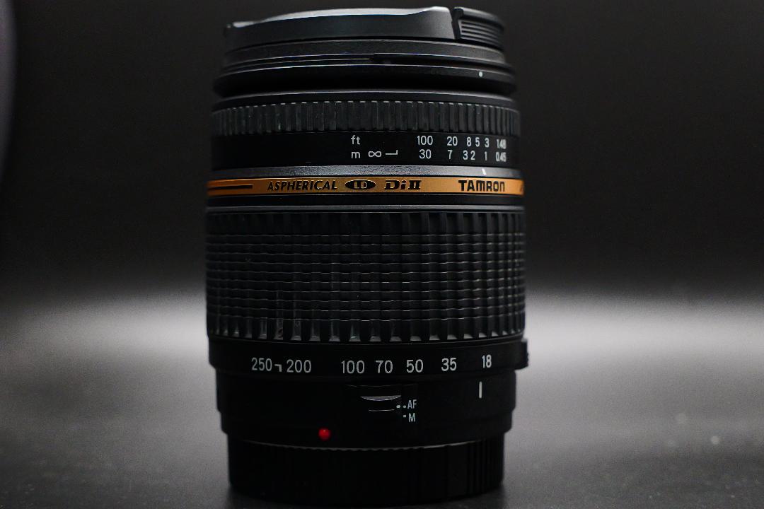 望遠レンズ TAMRON AF 18-250mm for Canon EF