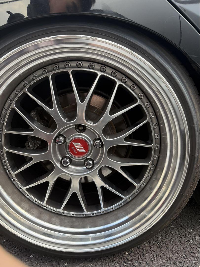 20インチ work ジスタンス　ホイール　ワーク　深リム