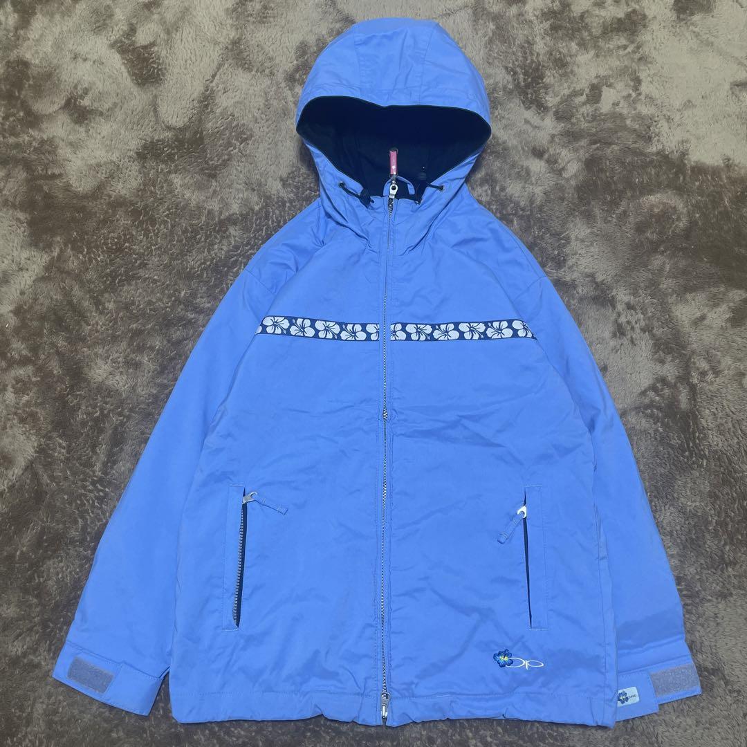 【美品】オーシャンパシフィック　スノーボード　スキーウェア　花柄　撥水