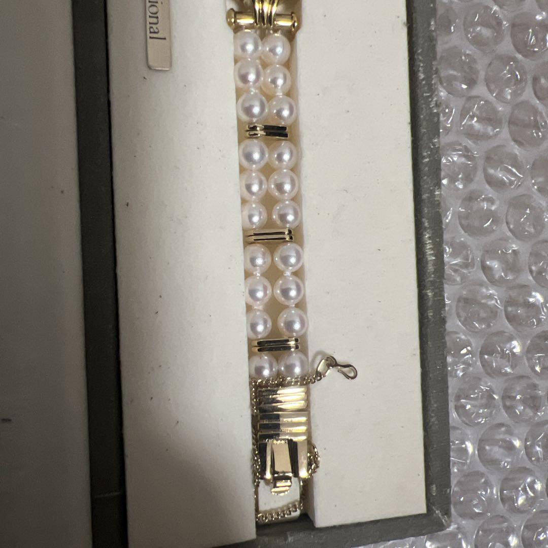 【電池切れ】腕時計　ミキモト　パールウォッチ　JAL限定 腕時計 稼働 ミキモト MIKIMOTO JAL限定 パールウォッチ 4N20