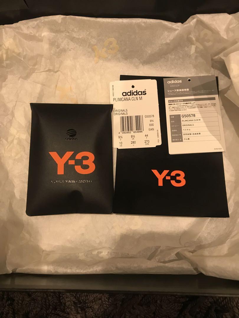 Y-3 × adidasコラボ YohjiYamamoto ハイカットスニーカー