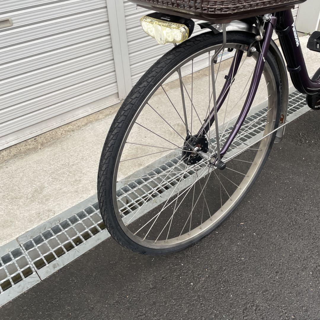 パナソニック電動アシスト自転車26インチ 16Ah ムラサキ - メルカリ