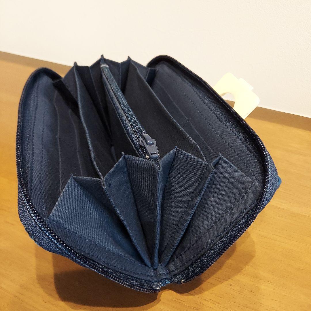 剣道着の長財布(ファスナータイプ)