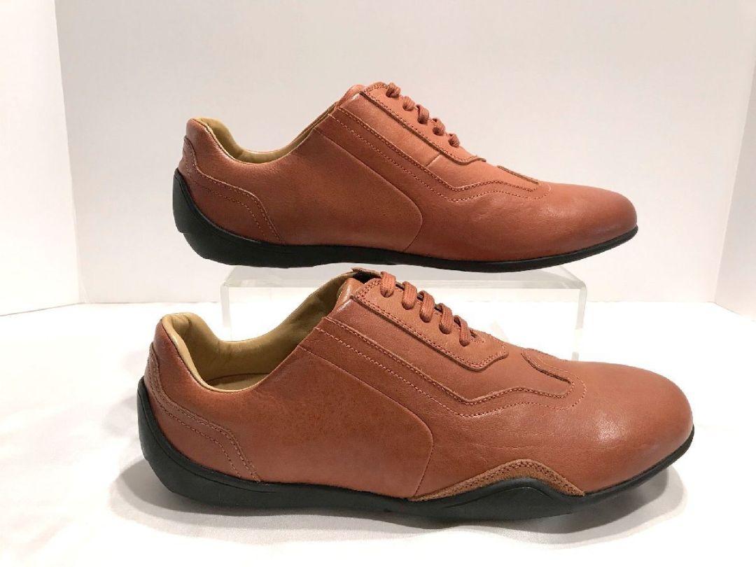 ドライビングシューズ24.5cmブラウン茶系