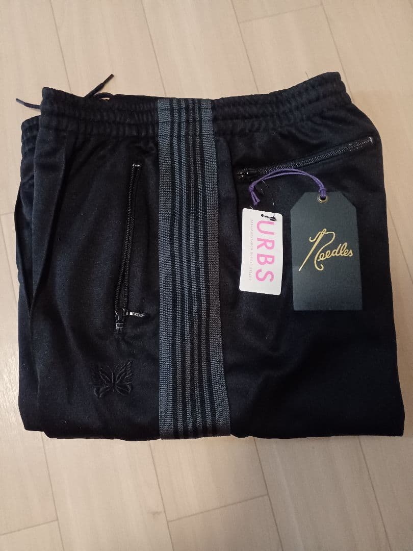 L 『別注』Needles × URBS トラックパンツ needles