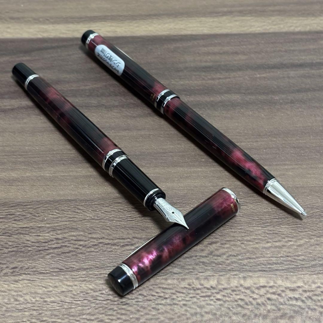 PILOT パイロット グランセ 万年筆 シャーペン ２本セット K14-585