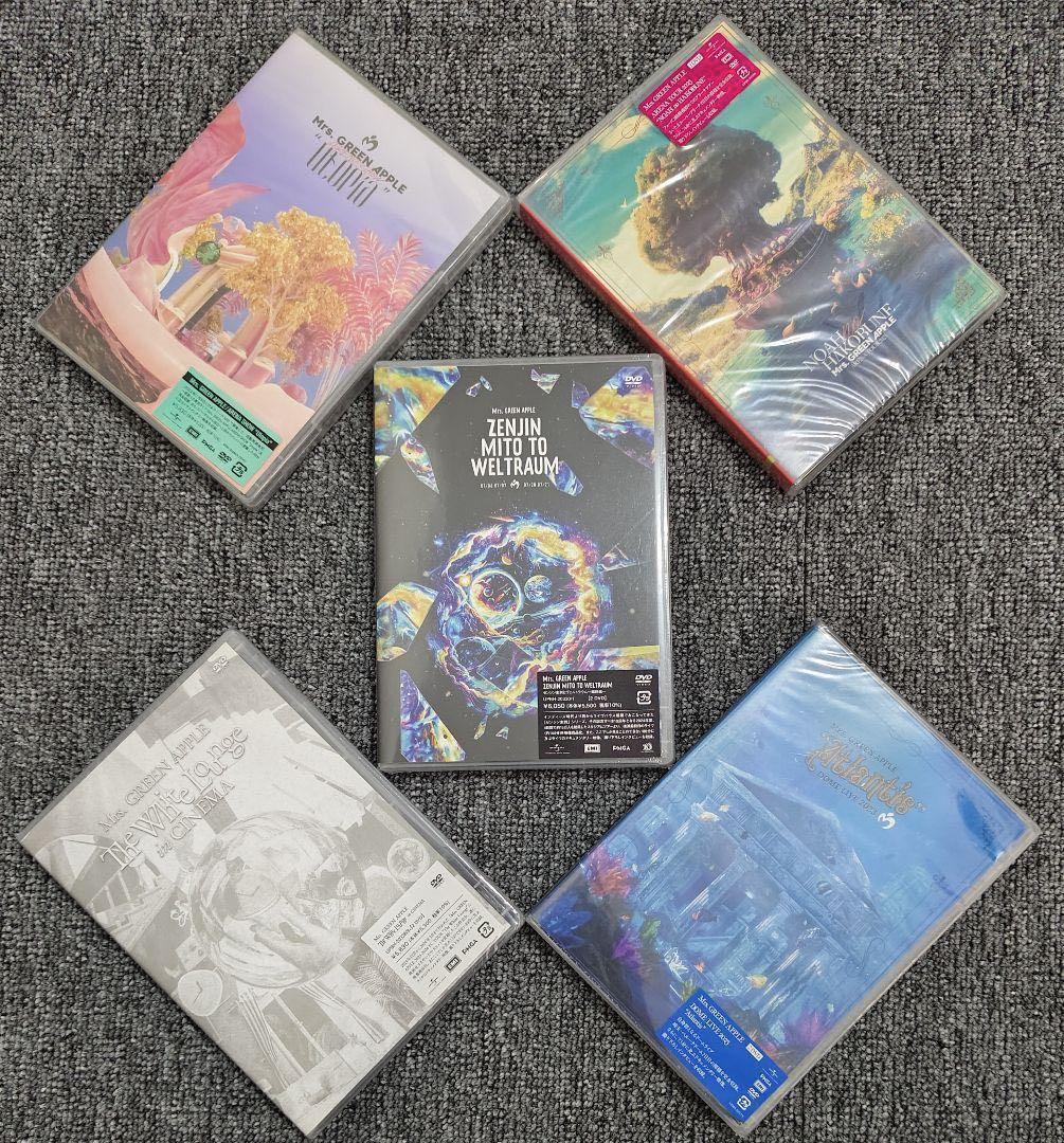 Mrs.GREEN APPLE 通常盤 DVD 5作品