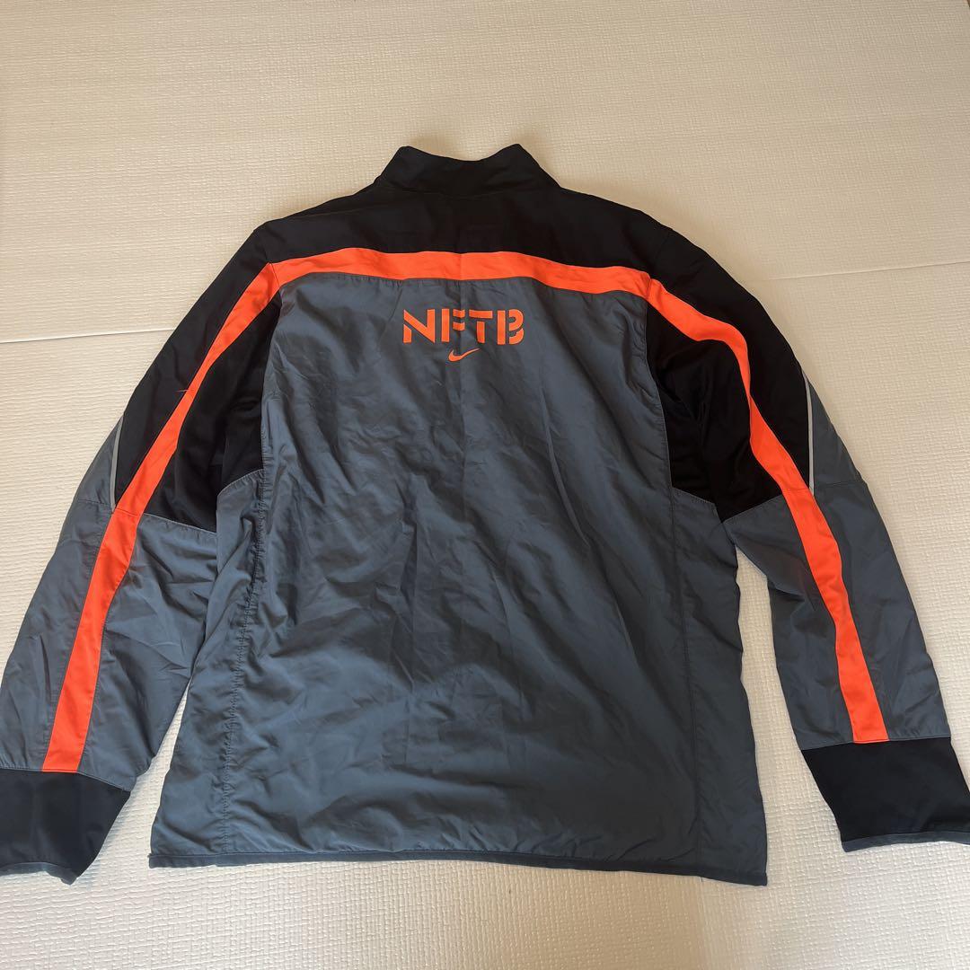値下げ】Nike NFTB ピステ Lサイズ グレー/オレンジ - メルカリ
