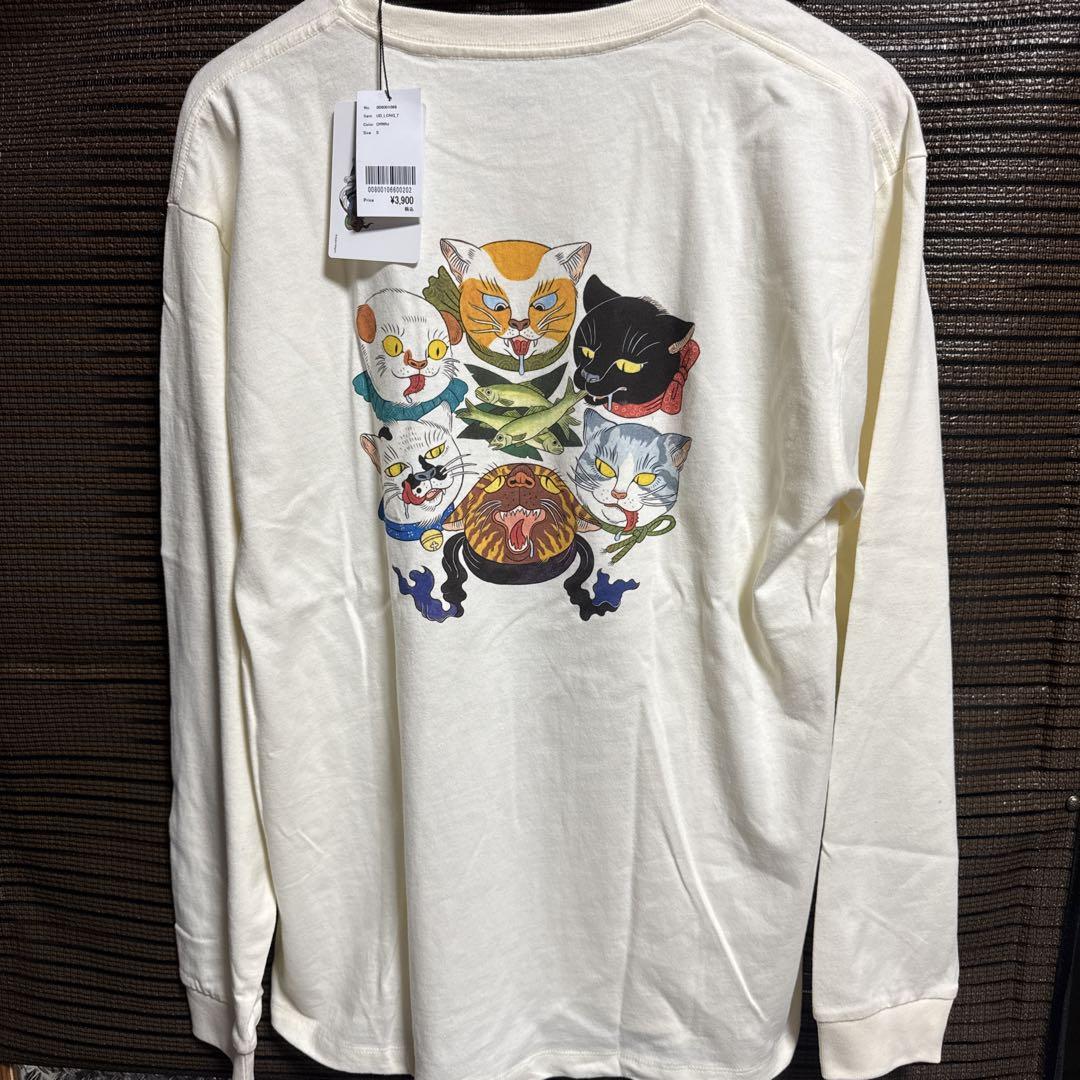 新品 グラニフ 石黒亜矢子 (鮎包囲絵図) ロンT S - メルカリ