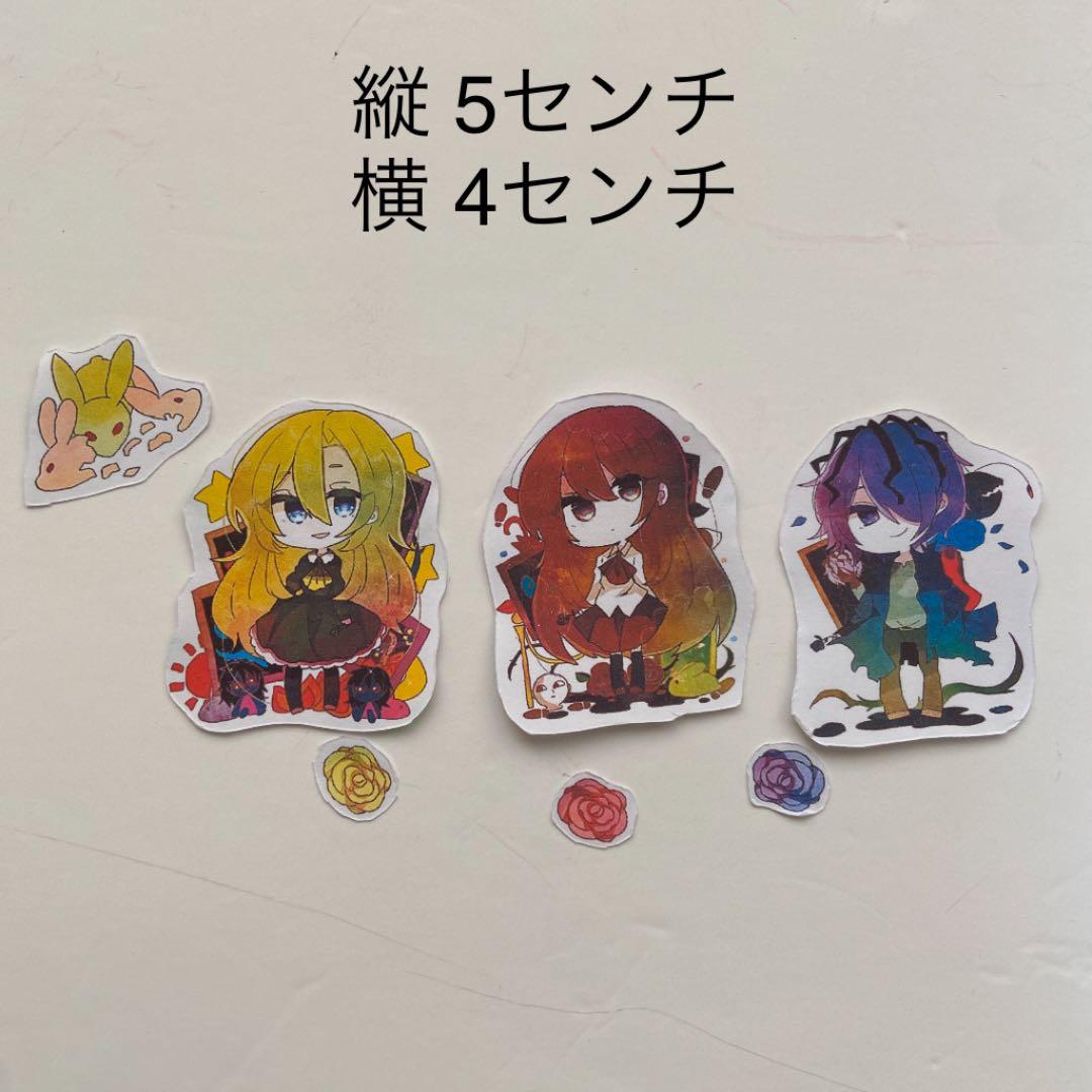 メルカリ 即購入ok 最安値 非売品 ｉｂ 同人 フレークシール 大 キャラクターグッズ 499 中古や未使用のフリマ