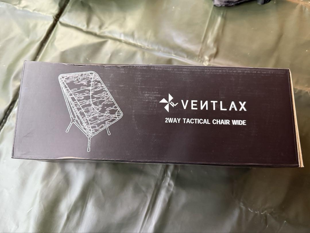 テーブル・チェア・ハンモック VENTLAX 2WAY TACTICAL CHAIR WIDE