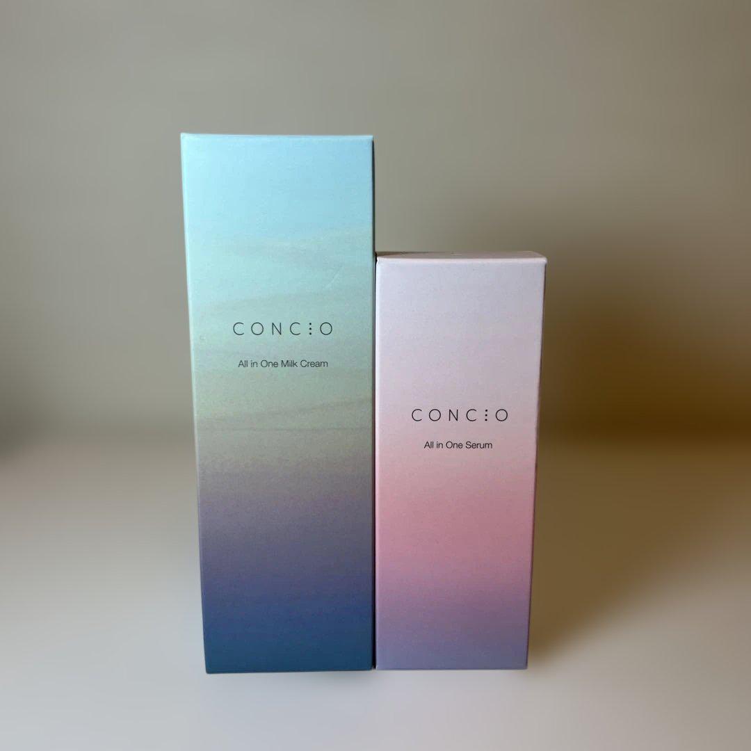 【新品未使用】2点セット　CONCIOオールインワンナイトクリーム&セラム