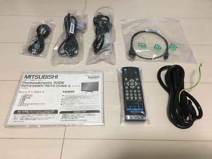 MITSUBISHI RDT235WX-S(BK)【美品】 - メルカリ MITSUBISHI RDT235WX-S(BK)【美品】 - メルカリ