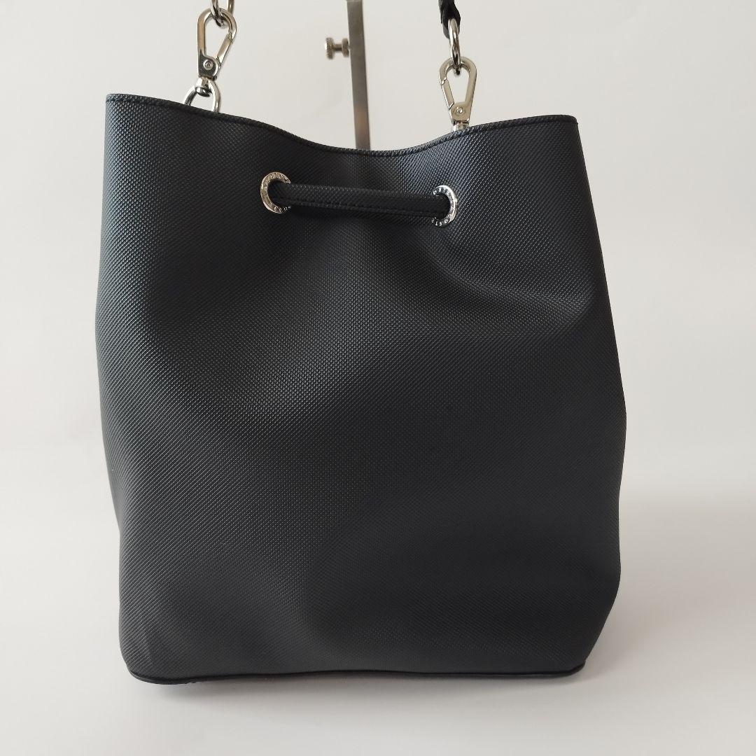 LACOSTE ラコステ 巾着 ショルダーバッグ 2way LACOSTE ラコステ 巾着 ショルダーバッグ 2way