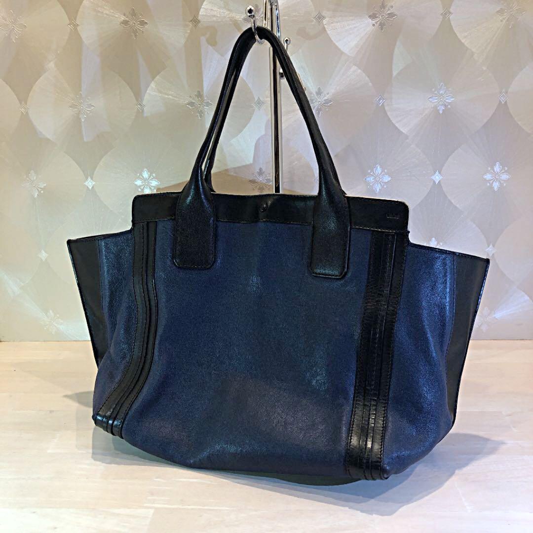 2022正規激安】 クロエ Chloé アリソン レザー ハンドバッグ ブラック