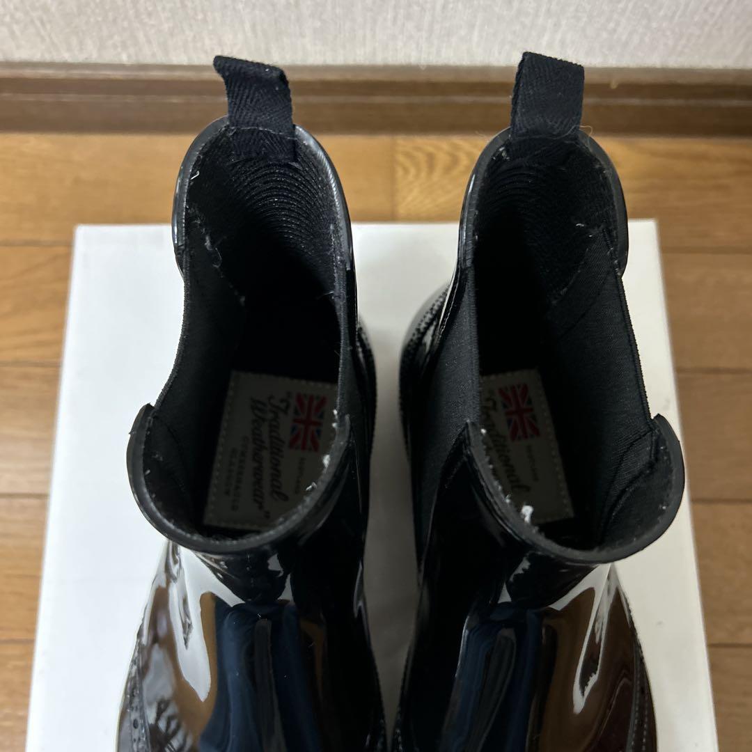 美品✨Traditional Weatherwear/サイドゴアレインシューズ
