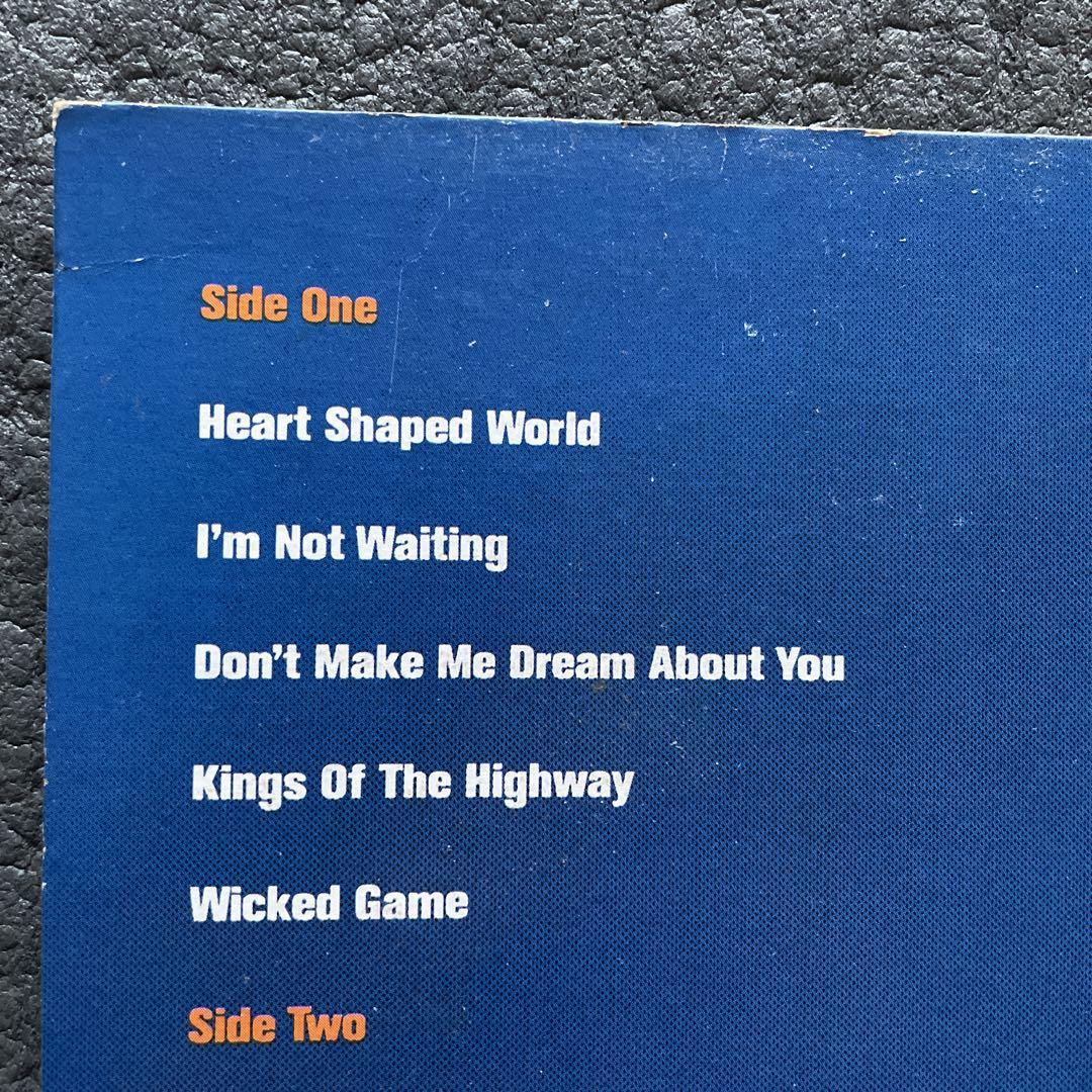 CHRIS ISAAK/HEART SHAPED WORLD LPアルバム