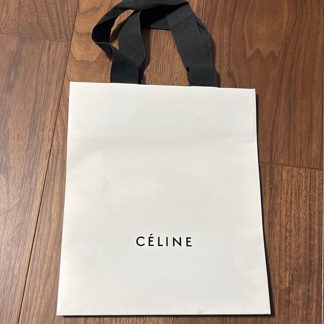 CÉLINE ブラックレザー 長財布 旧ロゴ CÉLINE ブラックレザー 長財布 旧ロゴ