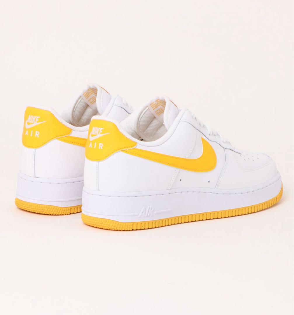 ※値下げ不可【新品未使用】AIR FORCE 1 ’07 イエローホワイト