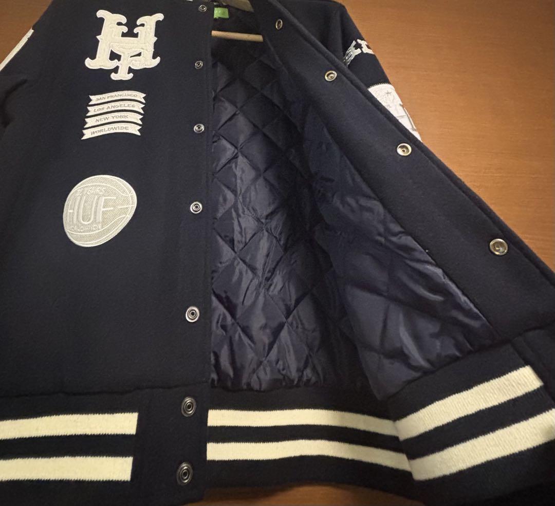 HUF ハフ　ブルゾン　スタジャン