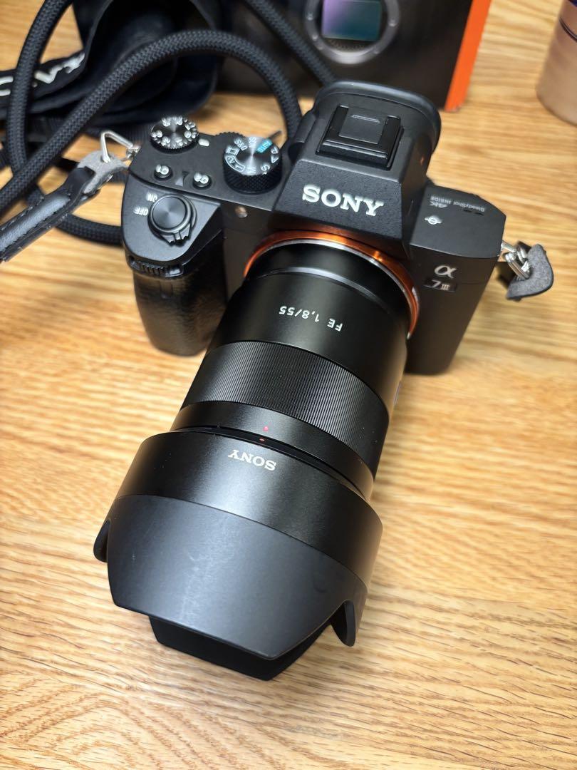 Sony α7Ⅲ ＋　FE 55/1.8 ZA セット〜2027年6月保証付き